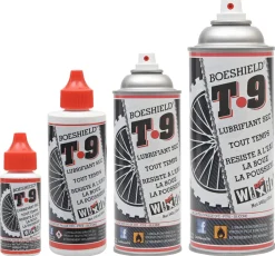 Spray lubrifiant sec à base de Paraffine - BOESHIELD T9