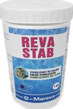 STABILISANT DE CHLORE GRANULE 1KG MAREVA