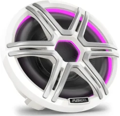 Subwoofer APOLLO à LED 12 po avec grille blanche édition Sports FUSION