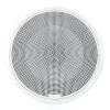 Subwoofer Serie FM - 400W - Subwoofer 10" - rond - a encastrer - Blanc-FUSION