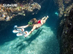 Support double pour deux scooters sous-marin WHITESHARK TINI SUBLUE