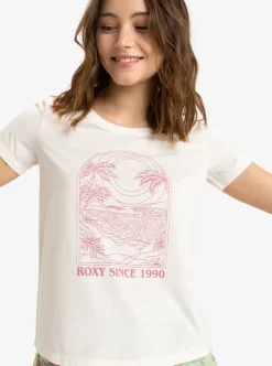 SURFCLASSIC - T-SHIRT À MANCHES COURTES POUR FEMME - ROXY