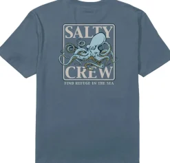 SWEAT A CAPUCHE SALTY CREW INK SLINGER HOMME COULEUR SLATE | SALTY CREW