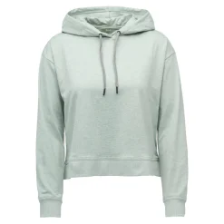 Sweat Femme W CIRCUIT MIDLAYER HOODY Agave BLACK DIAMOND