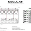 Tableau électrique réarmable Wave 4 interrupteurs - Osculati