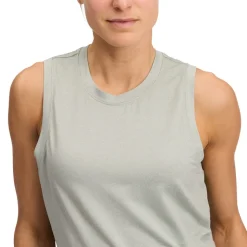 Tee shirt d'escalade Femme W CIRCUIT TANK Agave BLACK DIAMOND