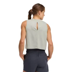 Tee shirt d'escalade Femme W CIRCUIT TANK Agave BLACK DIAMOND