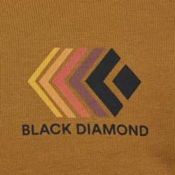 Tee shirt d'escalade Homme M FADED SS TEE Dark Curry BLACK DIAMOND