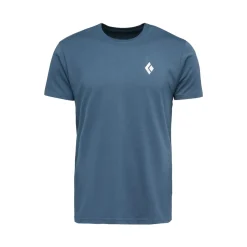 Tee shirt Homme M BD BACKCOUNTRY STAMP SS TEE Midnight Blue BLACK DIAMOND