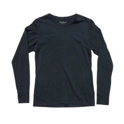 Tee shirt manche longue Merinos femme CLASSIC LS WMN INK DEVOLD