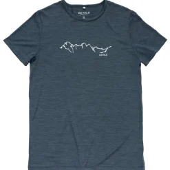 Tee shirt Merinos homme ACTIVE "SKYLINE" TEE MAN NIGHT DEVOLD