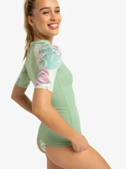 Tee-shirt LYCRA anti-UV manches courtes femme VALUE LINE into the sun ROXY