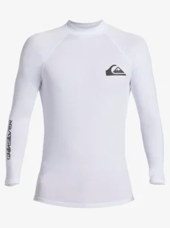 Tee-shirt LYCRA anti-UV UPF 50 manches longues homme EVERYDAY blanc QUIKSILVER