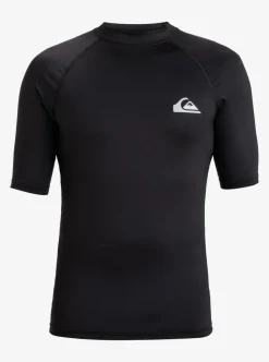 Tee-shirt LYCRA anti-UV UPF 50+ manches courtes homme EVERYDAY noir QUIKSILVER