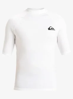 Tee-shirt LYCRA anti-UV UPF 50+ manches courtes homme EVERYDAY blanc QUIKSILVER
