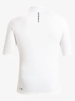 Tee-shirt LYCRA anti-UV UPF 50+ manches courtes homme EVERYDAY blanc QUIKSILVER