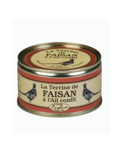 TERRINE DE FAISAN À L'AIL CONFIT 130G DIVERS