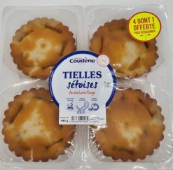 TIELLES SETOISES 3 + 1 OFFERTE 440G COUDENE
