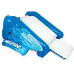 Toboggan gonflable pour piscine enterrée