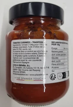 TOMATES CUISINEES TRADITION 290G PLAZA DEL SOL