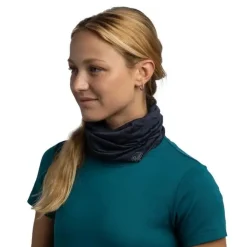 Tour de cou BUFF MERINO LIGHTWEIGHT SOLID NIGHT BLUE BUFF