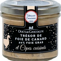 TRESOR FOIE CANARD ET CEPES (20%) 90G DUCS DE GASCOGNE