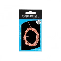 TRESSE ASSIST EXPLORER TACKLE LINK ROUGE/BLANC