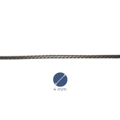 TRESSE DYNEEMA SK78 GRIS PRÉ-ÉTIRÉE A CHAUD - MEYER-SANSBOEUF