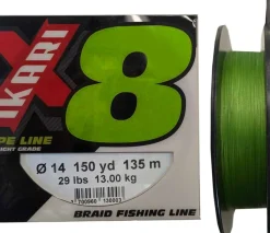 TRESSE IKARI X8 CHARTREUSE 135M | POWERLINE