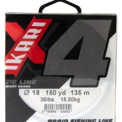 TRESSE IKARI X4 GRISE 135M | POWERLINE