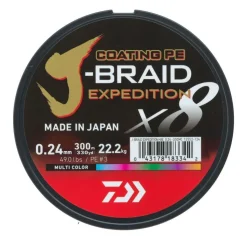 Tresse J-Braid Expedition X8 300m | DAIWA