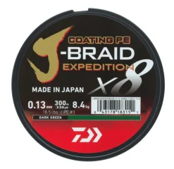 Tresse J-Braid Expedition X8 300m | DAIWA