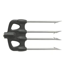 Trident vissé lourd de chasse sous-marine inox 4 pointes SALVIMAR