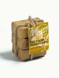 TRIO D ALEP - TRANCHES 80G ALEPPOSOAP