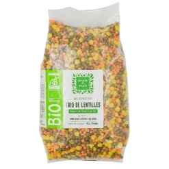 TRIO DE LENTILLES BIO 500G