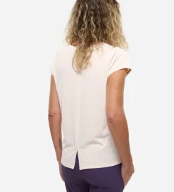 T-Shirt de randonnée Femme SENECA TS SS W - VANILLA CREAM - MILLET