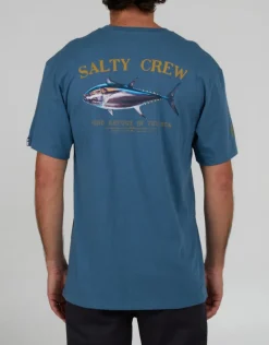 T-SHIRT MANCHES COURTES SALTY CREW BIG BLUE HOMME COULEUR SLATE | SALTY CREW