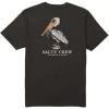 T-SHIRT MANCHES COURTES SALTY CREW PERCHED HOMME COULEUR QUARRY | SALTY CREW