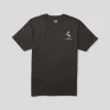 T-SHIRT MANCHES COURTES SALTY CREW PERCHED HOMME COULEUR BLACK | SALTY CREW