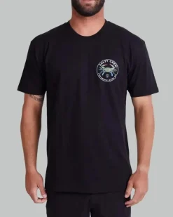 T-SHIRT MANCHES COURTES SALTY CREW BLUE CRABBER PREMIUM HOMME COULEUR BLACK | SALTY CREW