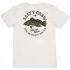 T-SHIRT MANCHES COURTES SALTY CREW BASS STAMP PREMIUM SS TEE HOMME COULEUR WHITE | SALTY CREW