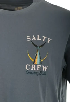 T-SHIRT MANCHES COURTES SALTY CREW TAILED HOMME COULEUR SLATE | SALTY CREW