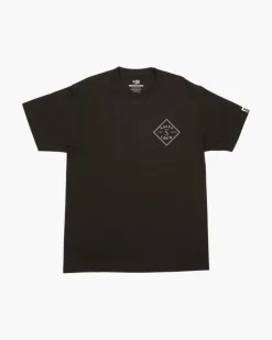 T-SHIRT TIPPET S/S WHITE SALTY CREW
