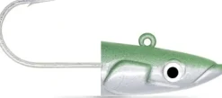 TÊTE PLOMBÉE FIIISH CRAZY SAND EEL 100 VERT NACRÉ