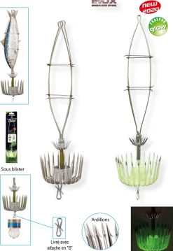 TURLUTTE FLASHMER CAGE PLOMBÉE