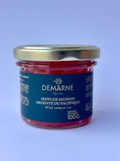 ŒUFS DE SAUMON ARGENTÉ DU PACIFIQUE 100G