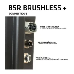 VALISE LIFEPO4 POUR MOTEUR BRUSHLESS + 1 SORTIE SONDEUR 30A - BSR