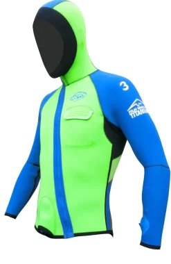 VESTE BITET VD - VERT/BLEU - SELAND