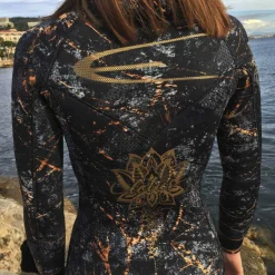 Veste de chasse sous-marine femme LOTUS 7 mm EPSEALON