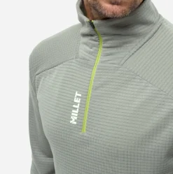 Veste de Polaire Homme PARMELAN LIGHT FLEECE PO M - GRANITE - MILLET